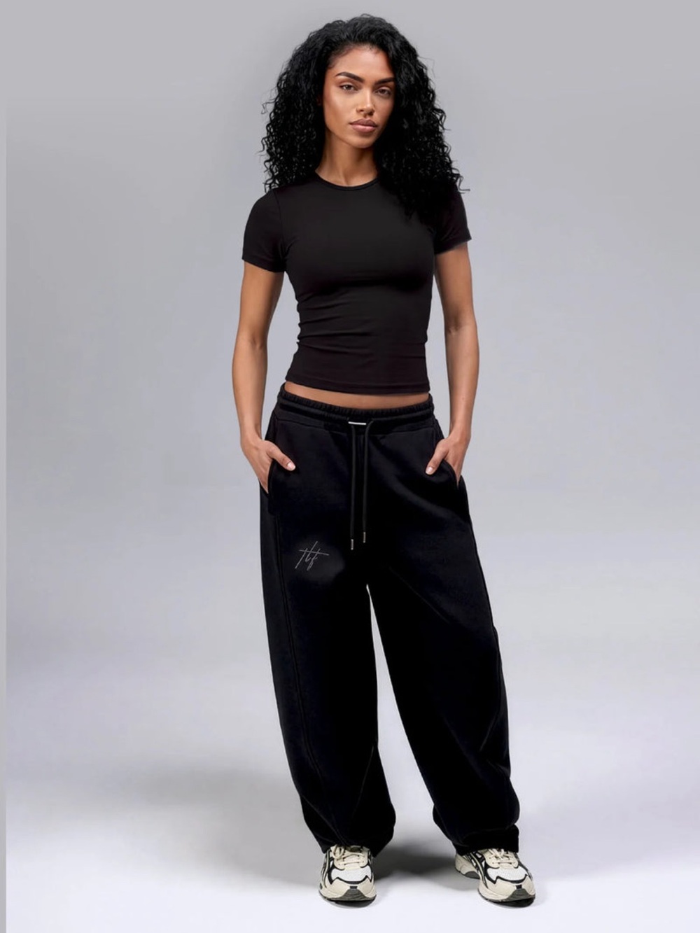 TLF Scuba Tech Wide Leg Sweatpants